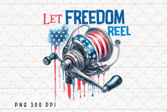 Celebrate Independence with a Patriotic Catch: Let Freedom Reel Fishing USA Flag 4 July