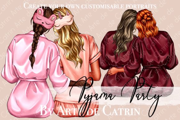 Designing Unforgettable Moments with Pajama Party and Bachelorette Party Clipart