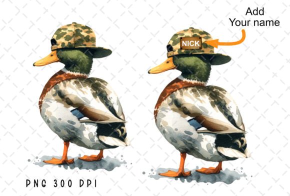 Mallard Duck Camo Hat Duck Hunter PNG: A Designer's Field Guide
