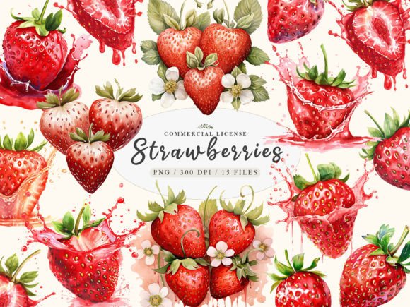 Strawberry Graphics & Strawberry Milk: A Sweet Visual Toolkit
